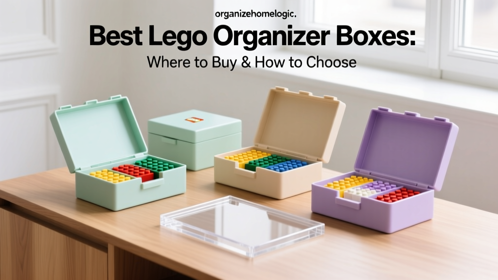 Best Lego Organizer Boxes: Where to Buy & How to Choose