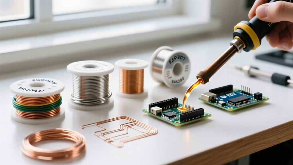 What Is Soldering Wire Made Of? Alloy Guide & Iron Pairings