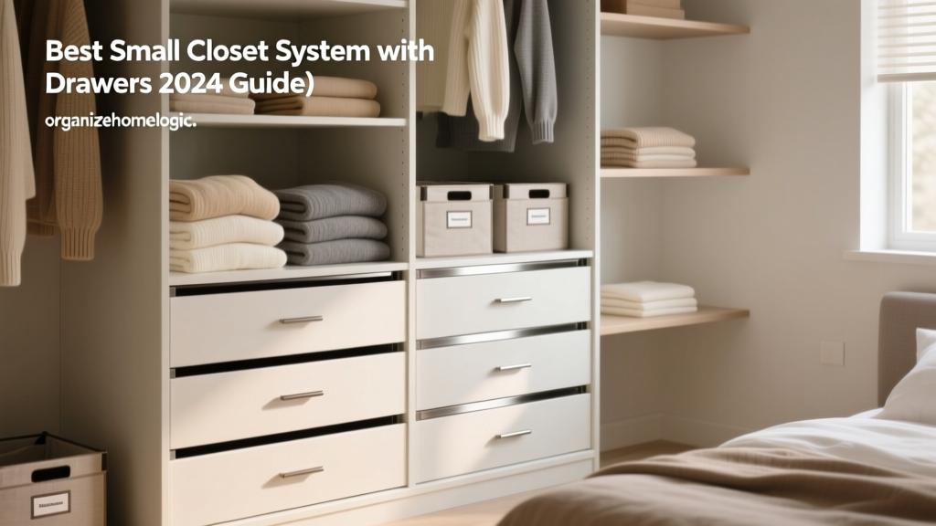 Best Small Closet System with Drawers (2024 Guide)