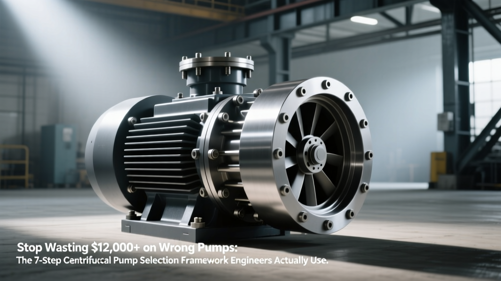 Centrifugal Pump Selection: 7-Step Engineer's Framework