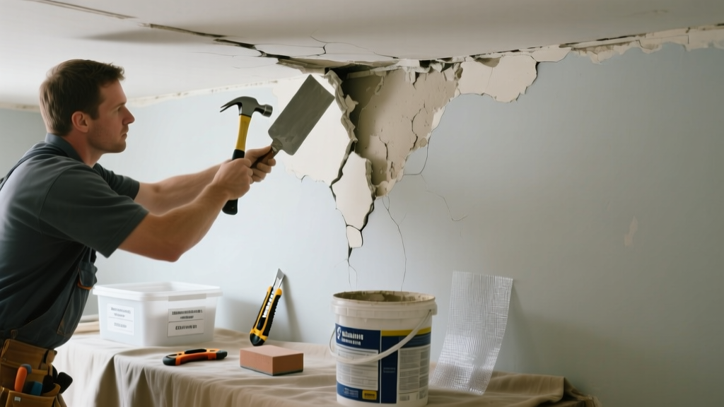 How to Fix Plaster Bulging in Older Homes