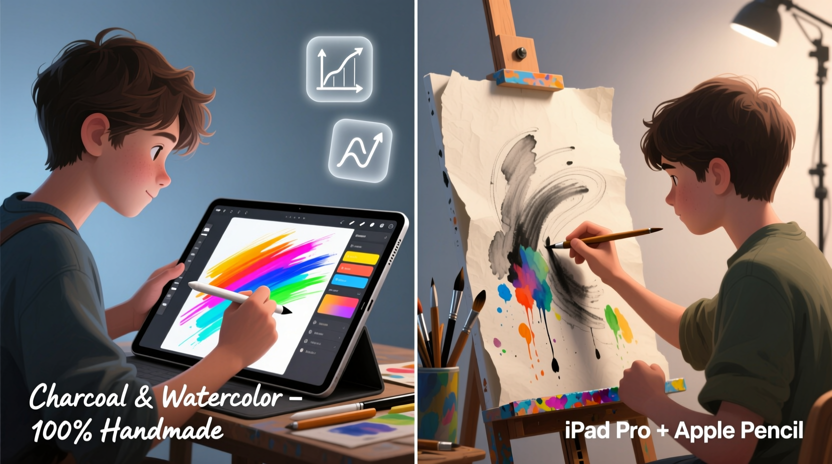 digital art vs traditional art is it easier to learn on an ipad