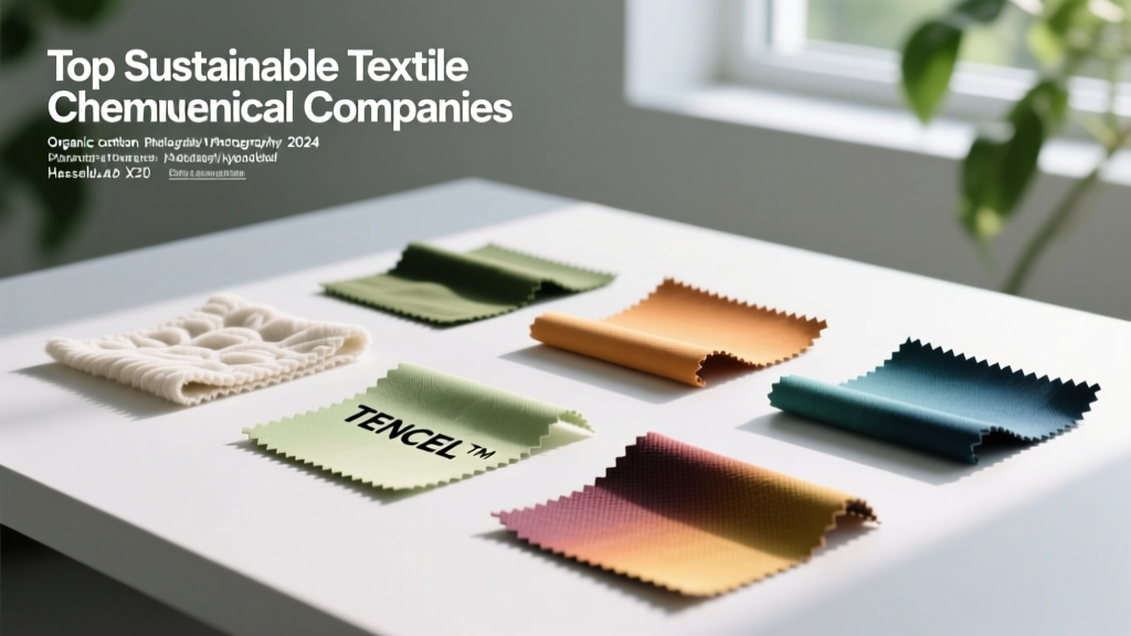 Top Sustainable Textile Chemical Companies 2024