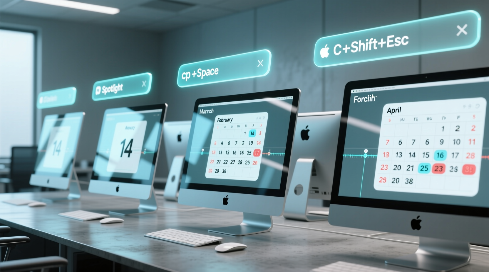 calendar views frozen macs and address bar shortcuts