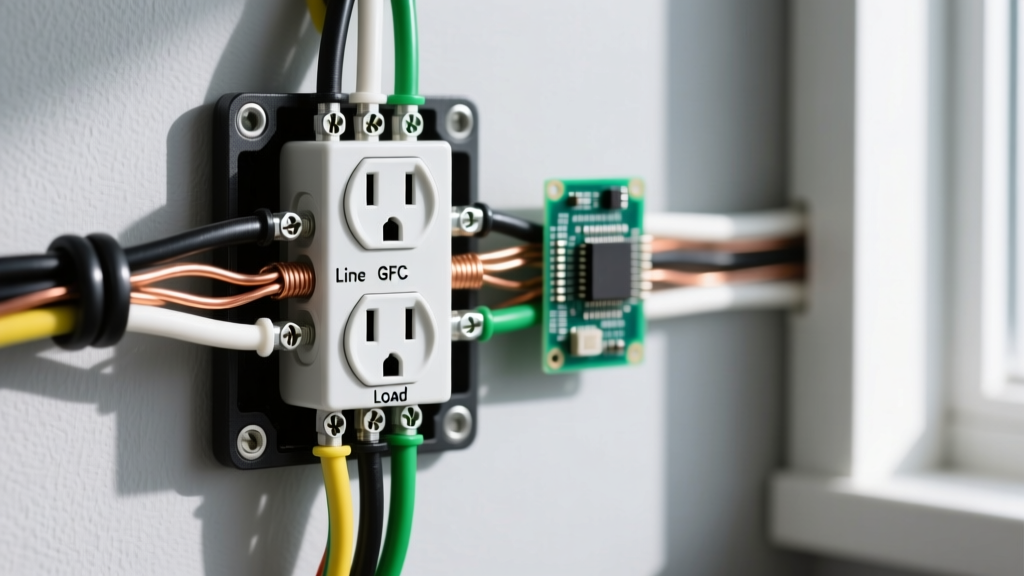 How to Read a 20A Kitchen GFCI House Wiring Diagram (Line vs Load)