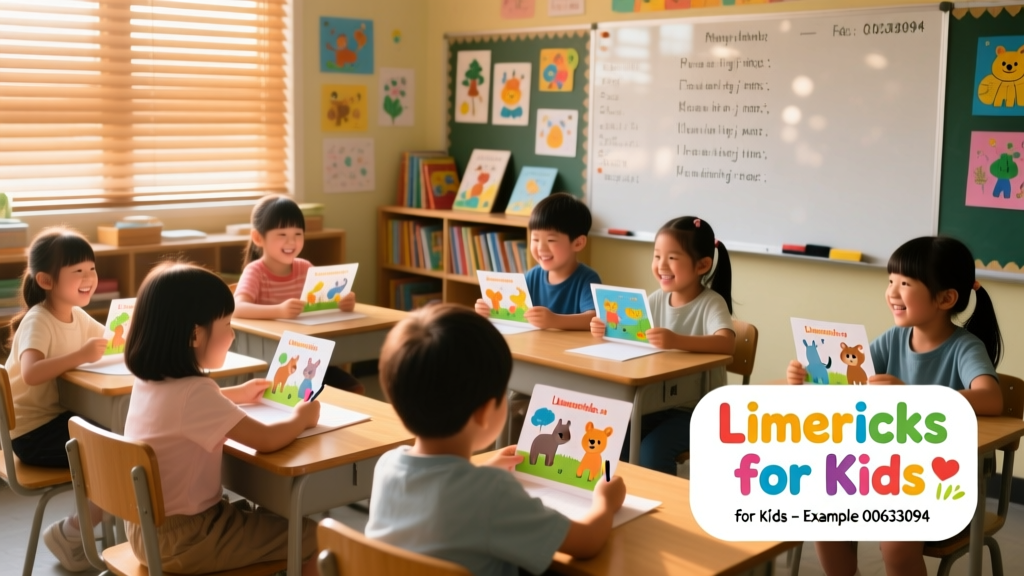 Limericks for Kids: Playful Poetry That Builds Language, Rhythm, and Joy