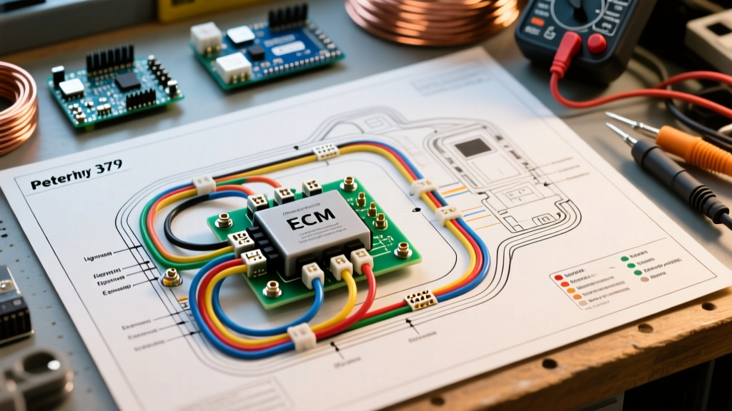 Decoding the Wiring Diagram for Peterbilt 379: Harness and ECM Guide
