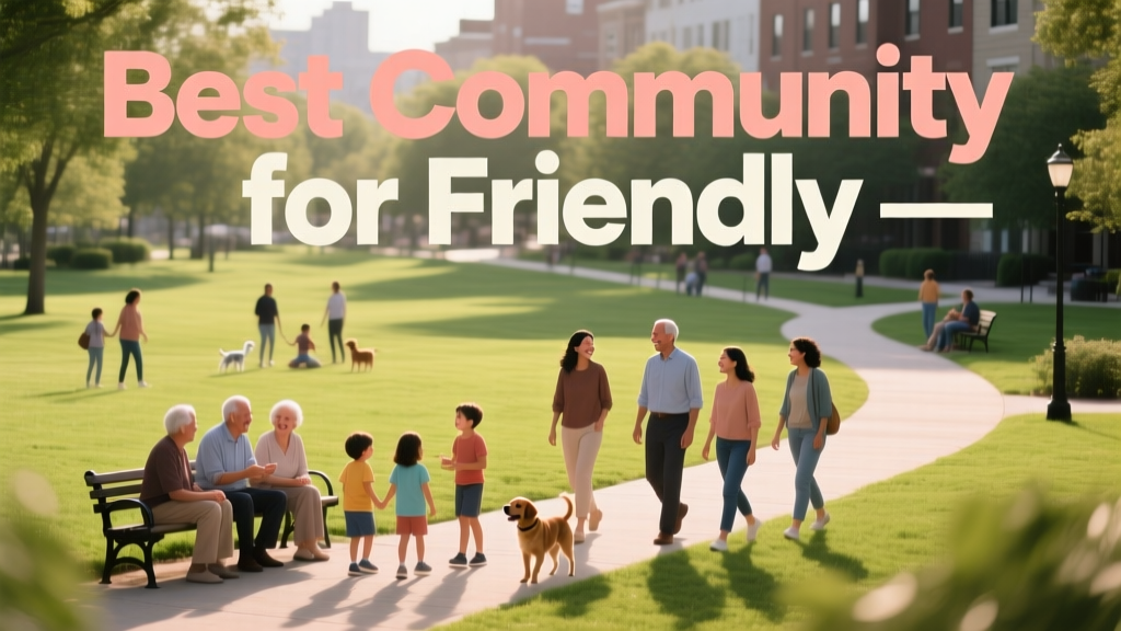 Best Community for Friendly: Where Warmth, Inclusion, and Real Connection Thrive