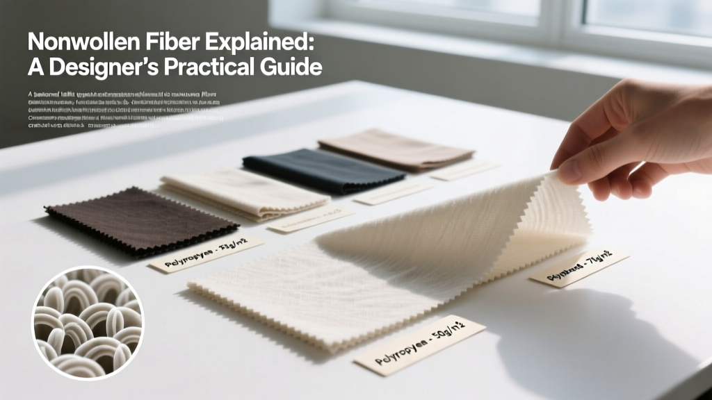 Nonwoven Fiber Explained: A Designer’s Practical Guide
