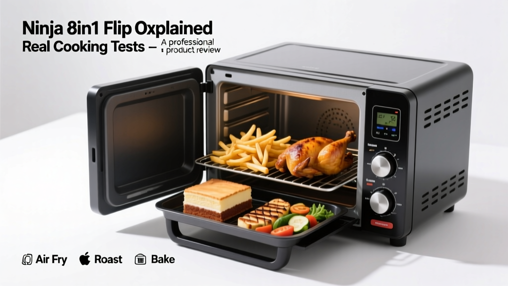 Ninja 8-in-1 Flip Oven Explained: Real Cooking Tests