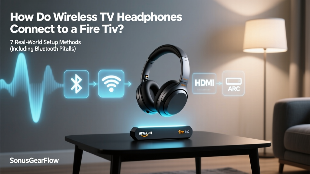 Wireless TV Headphones for Fire TV (2026)