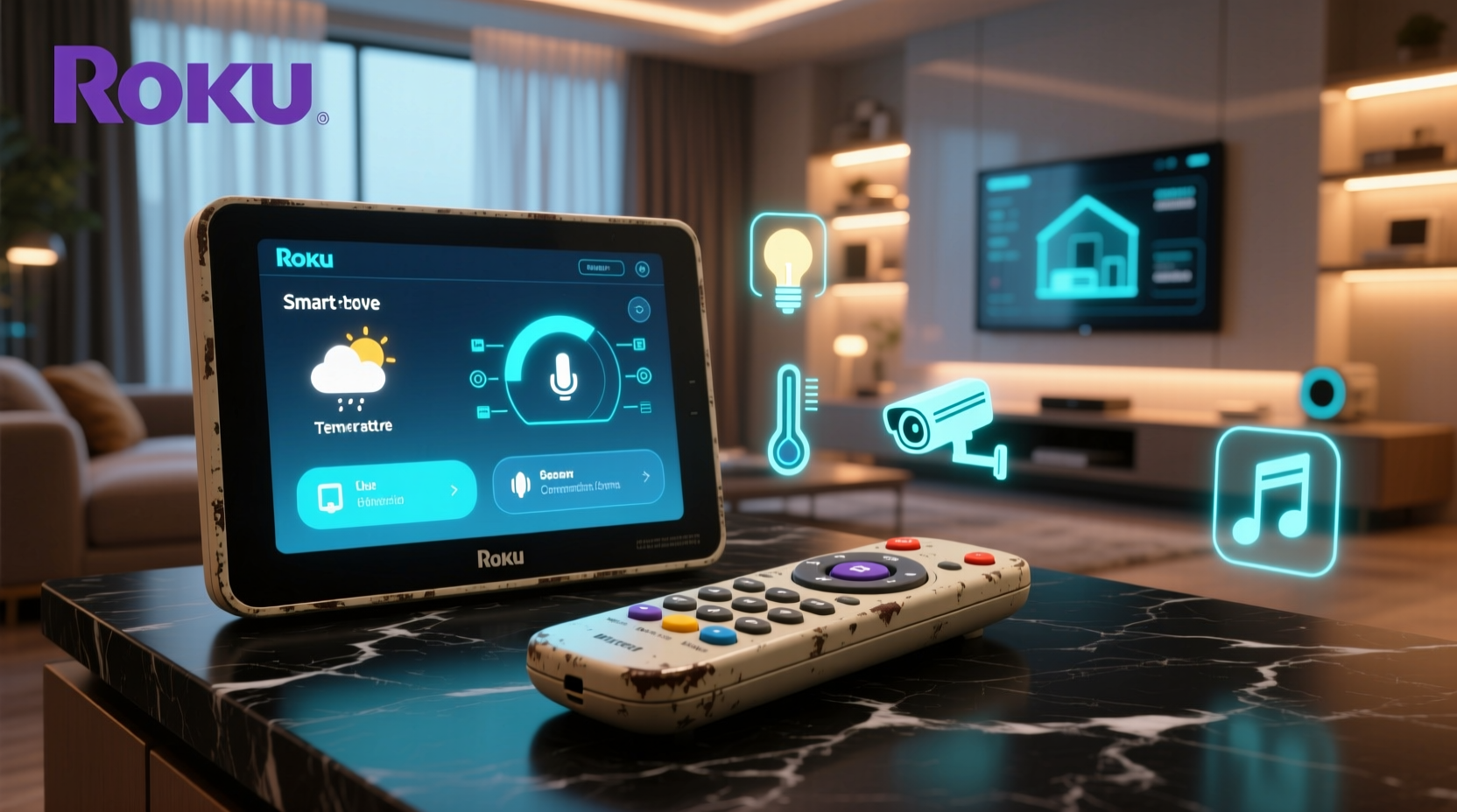 roku remote as universal smart home controller