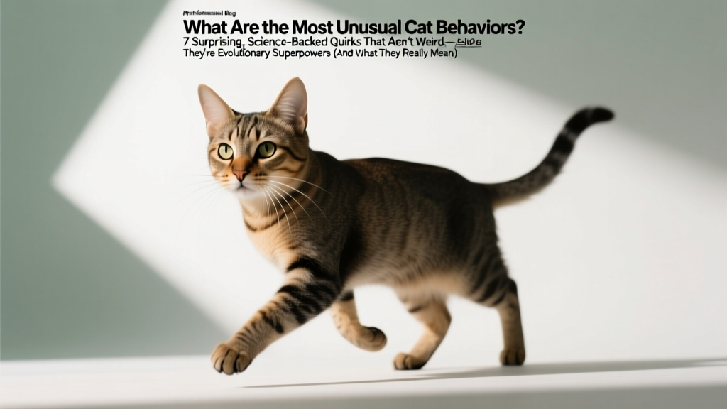 What Are the Most Unusual Cat Behaviors? 7 Surprising,...