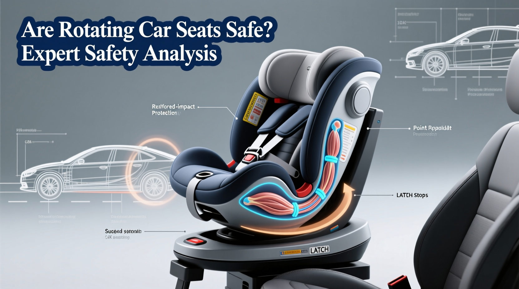 are rotating car seats safe