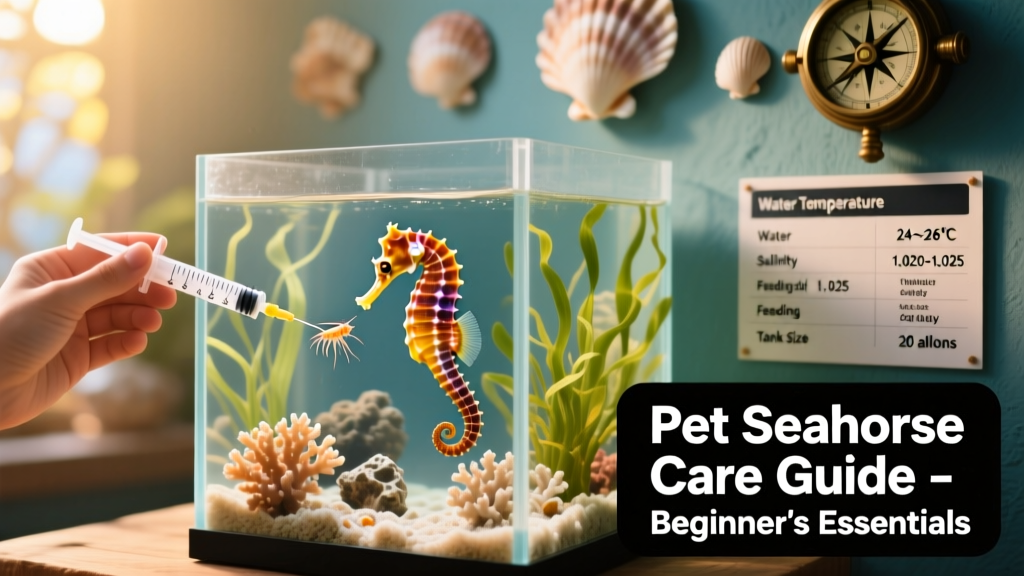 How To Care for a Pet Seahorse: A Complete Guide for Beginners