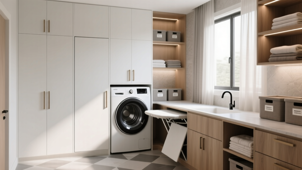 Built-In Cabinets for Laundry Rooms: Pros & Cons