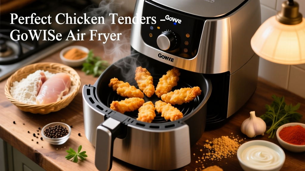 Perfect Chicken Tenders in a GoWISE Air Fryer