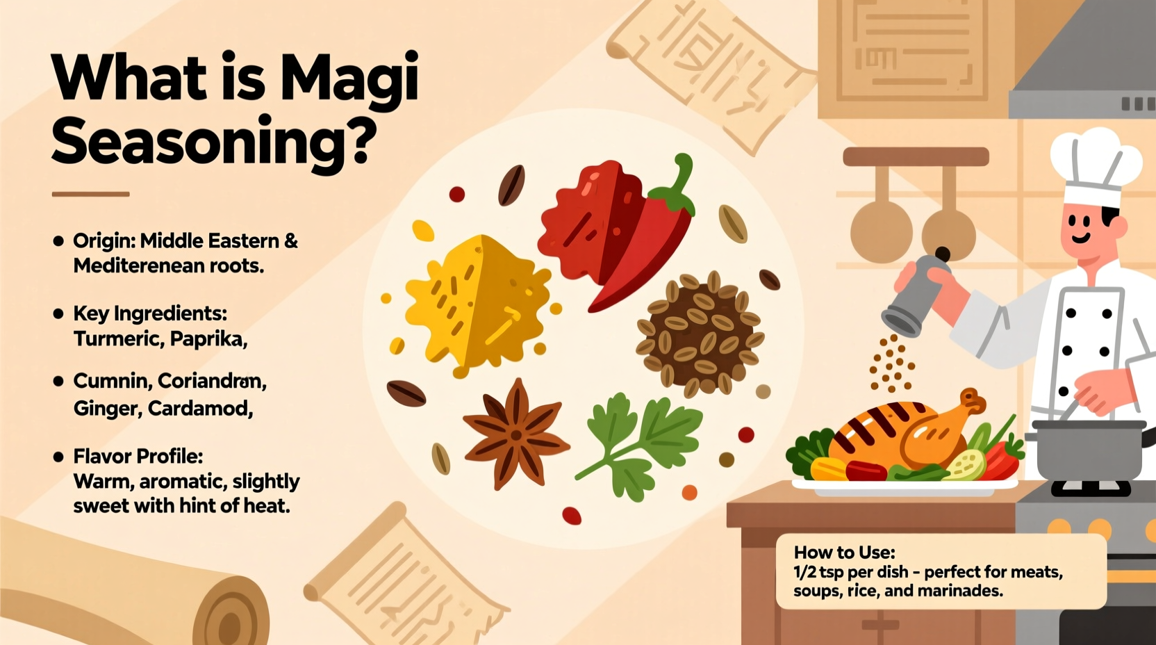 what is magi seasoning and how to use it