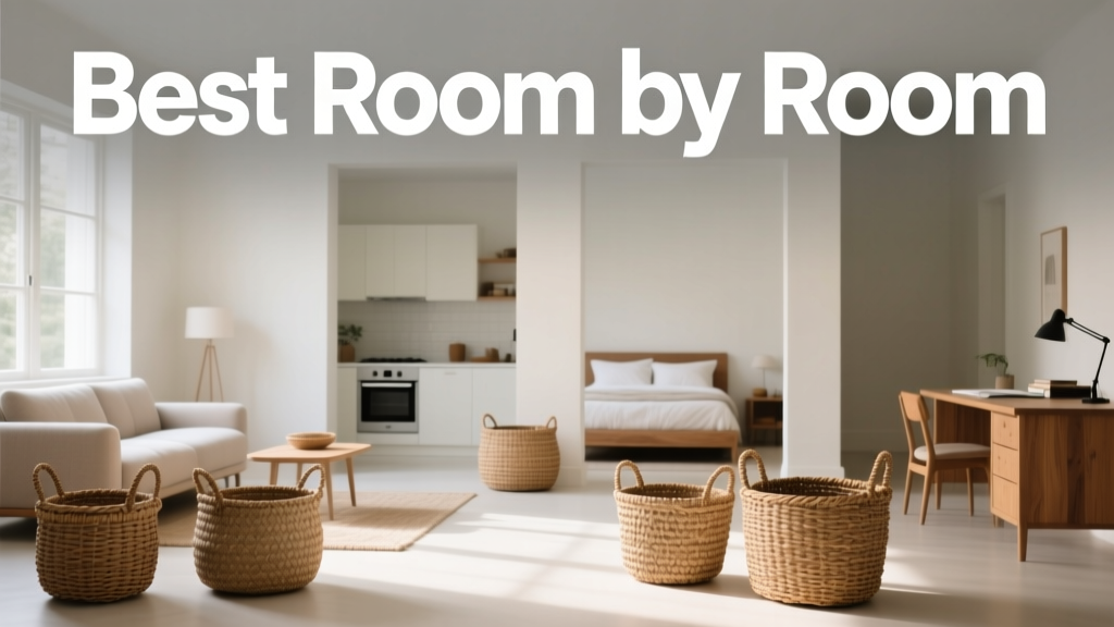 Best Room-by-Room Guide for Baskets: Practical Storage Solutions by Space