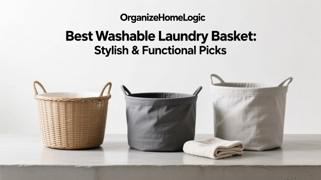 Best Washable Laundry Basket: Stylish & Functional Picks