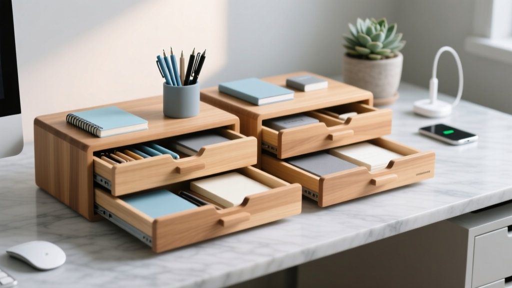 Best Desktop Organiser Drawers for Tidy Office Supplies