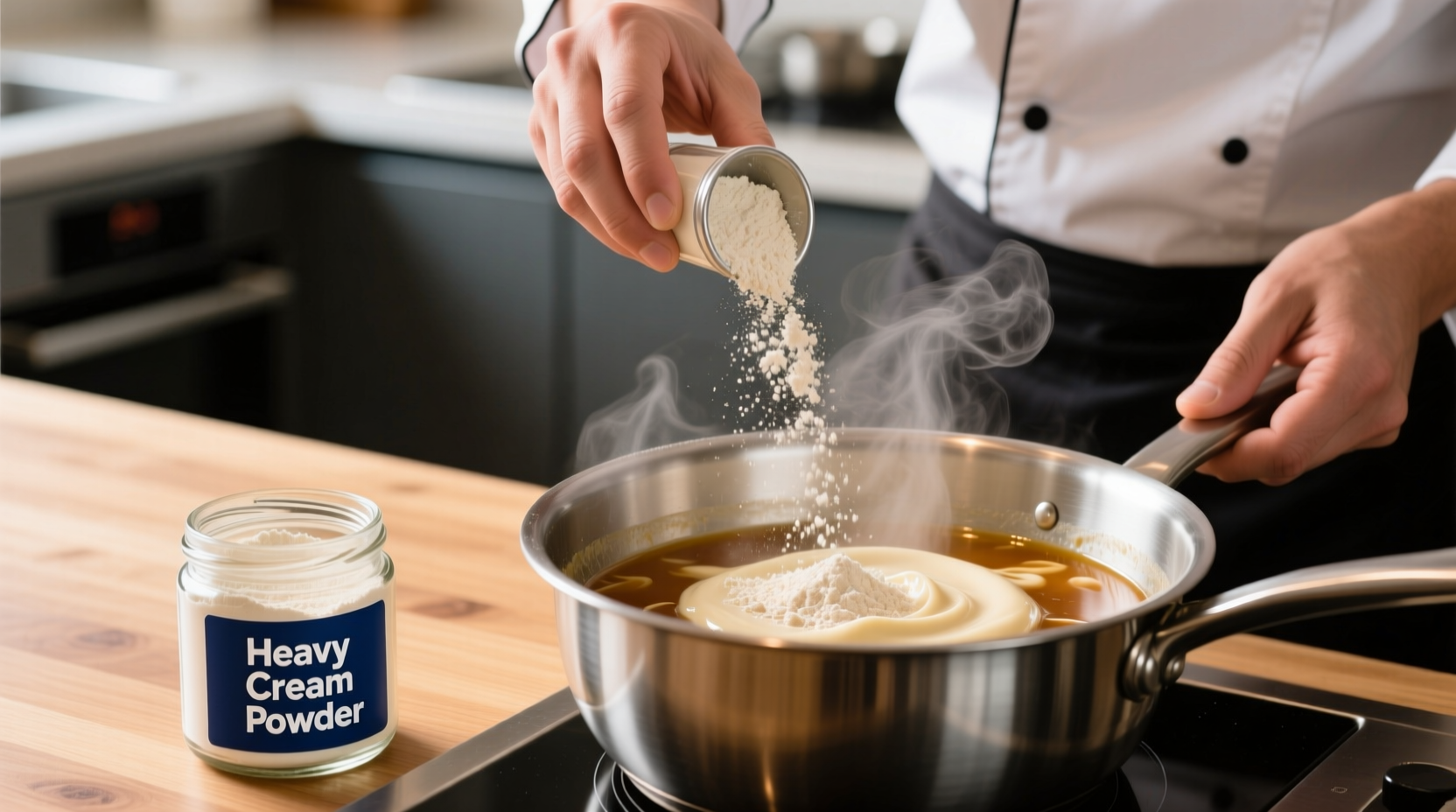 how to use heavy cream powder in cooking