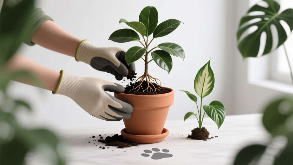 Toxic Indoor Plants for Cats: Repotting Safety Guide
