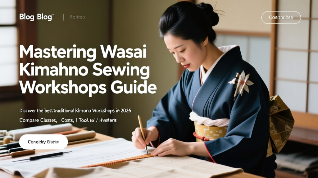 Top Kimono Sewing Workshops 2026: Master Traditional Wasai