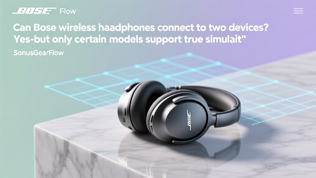 Bose Wireless Headphones: Dual-Device Connection (2026)