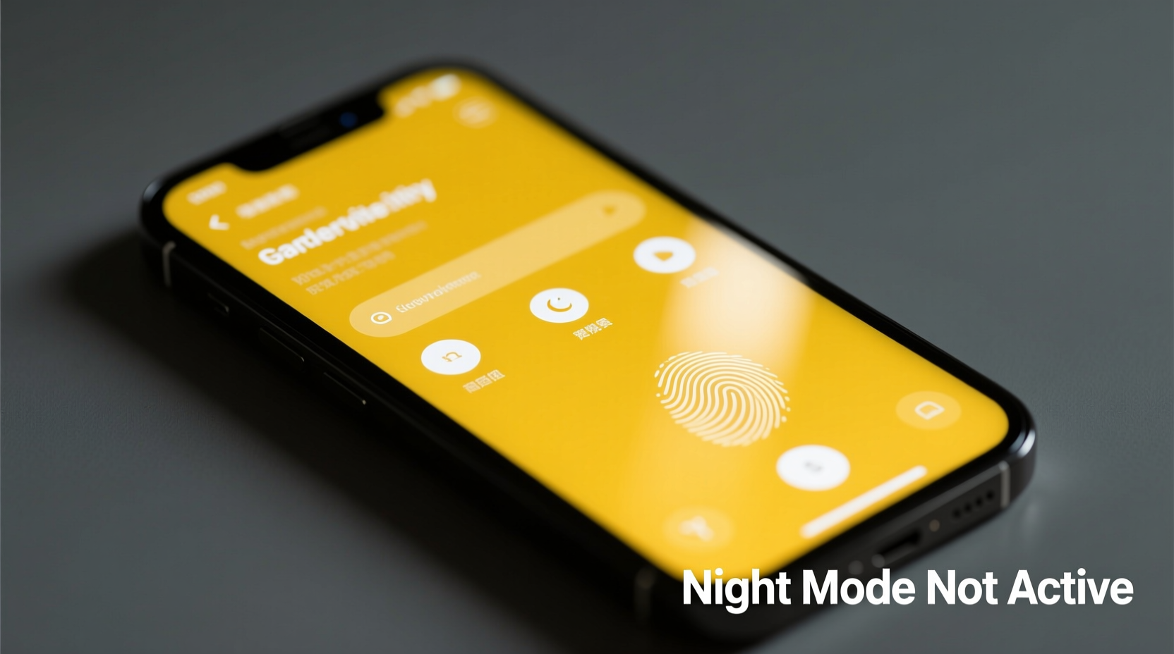 why does my phone screen look yellowish at night disabling night mode properly