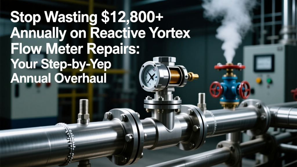 Stop Wasting $12.8K/yr on Vortex Flow Meter Repairs