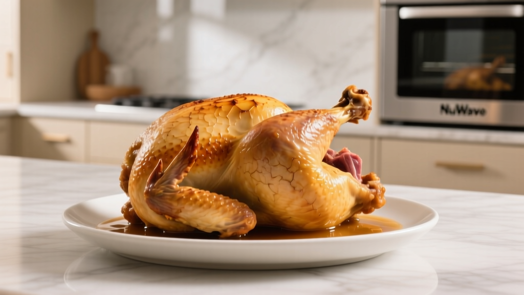 Roast Chicken in NuWave Air Fryer: Crispy & Juicy