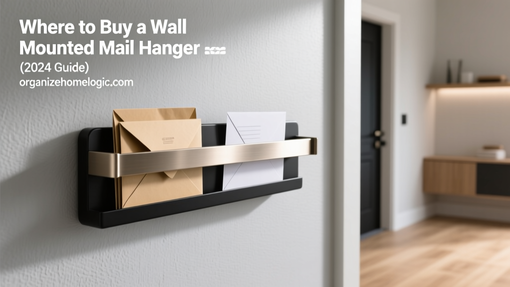 Where to Buy a Wall Mounted Mail Hanger (2024 Guide)
