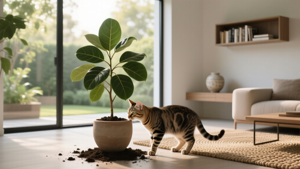 Stop Cat Eating Indoor Plants: 7 Vet-Approved Tips