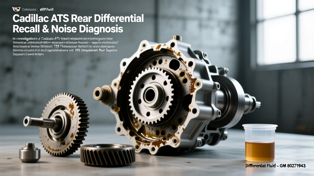 Cadillac ATS Rear Differential Recall & Noise Diagnosis