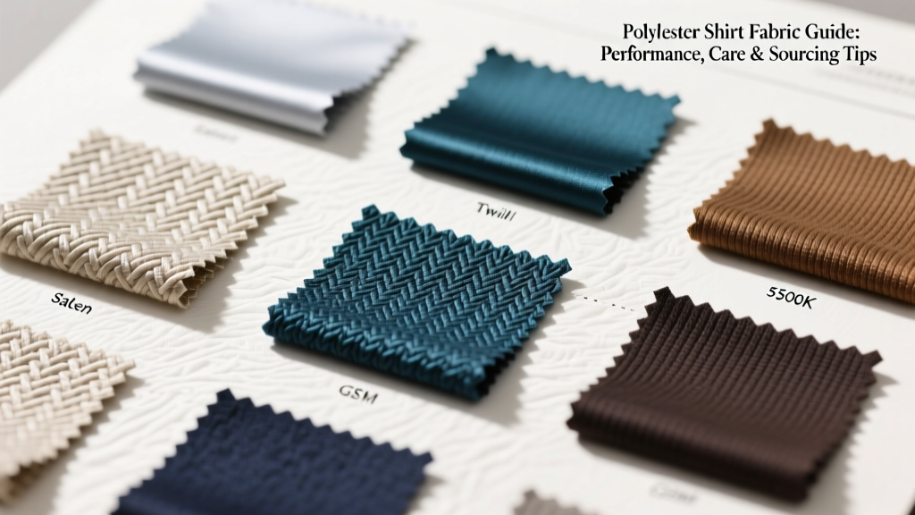 Polyester Shirt Fabric Guide: Performance, Care & Sourcing Tips
