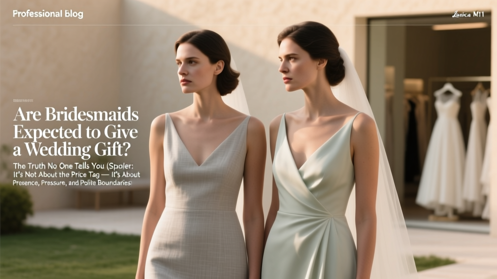 Bridesmaids Wedding Gift Etiquette (2026)