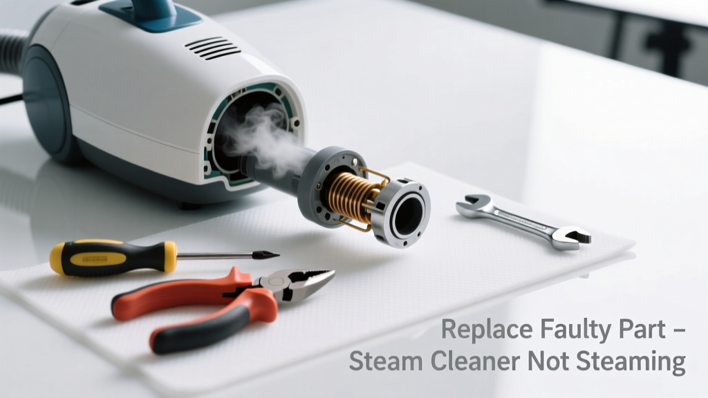 Steam Cleaner Not Steaming? Replace the Faulty Part