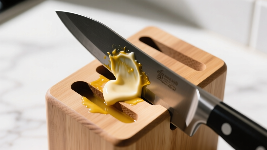 Tested: How to Get Mayonnaise Out of Knife Block Fast