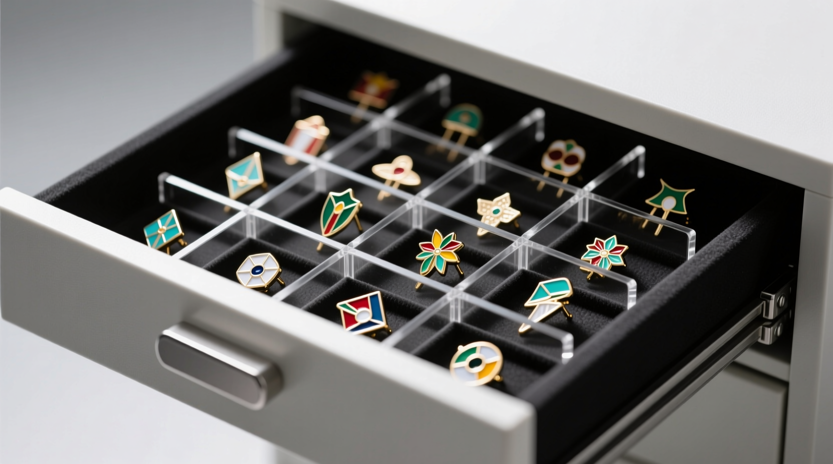 closet organization tips for anime enamel pins