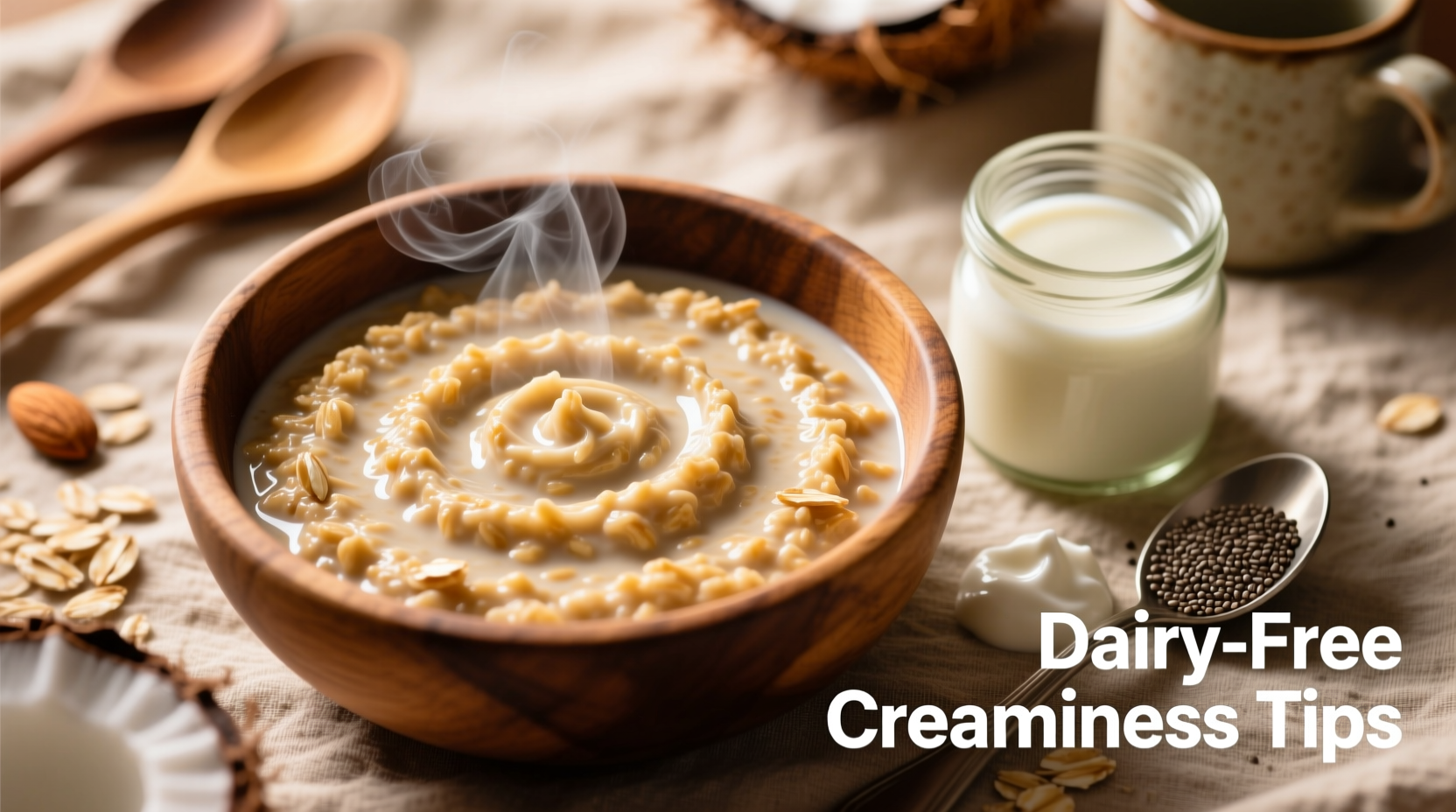 how to make oatmeal creamier without adding milk dairy free tips