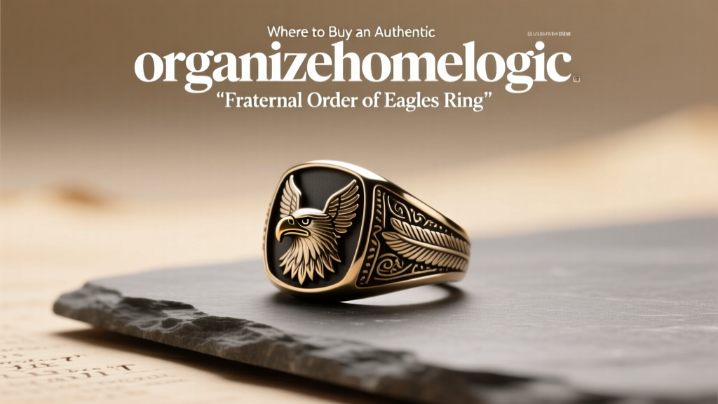 Where to Buy an Authentic Fraternal Order of Eagles Ring
