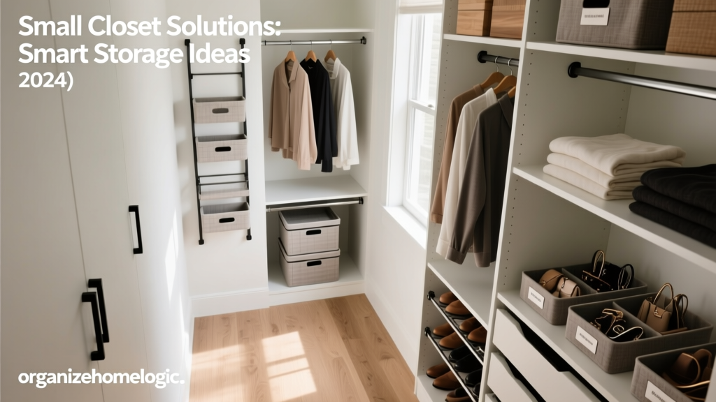 Small Closet Solutions: Smart Storage Ideas (2024)