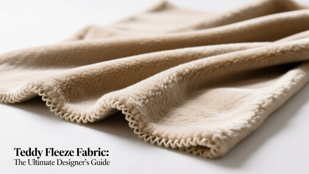 Teddy Fleece Fabric: The Ultimate Designer’s Guide