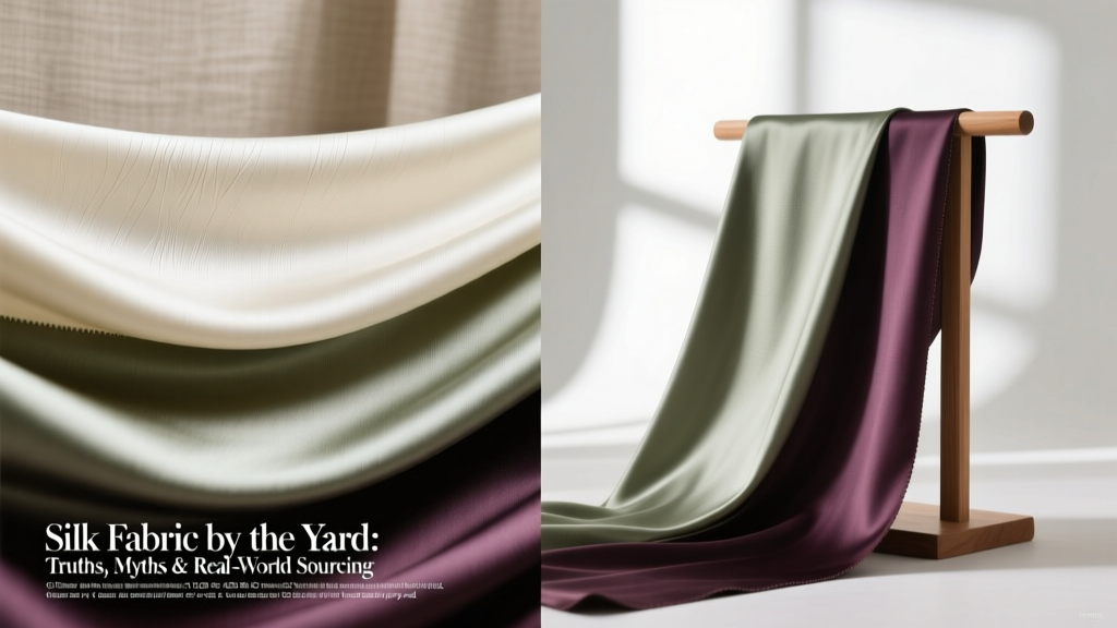 Silk Fabric by the Yard: Truths, Myths & Real-World Sourcing
