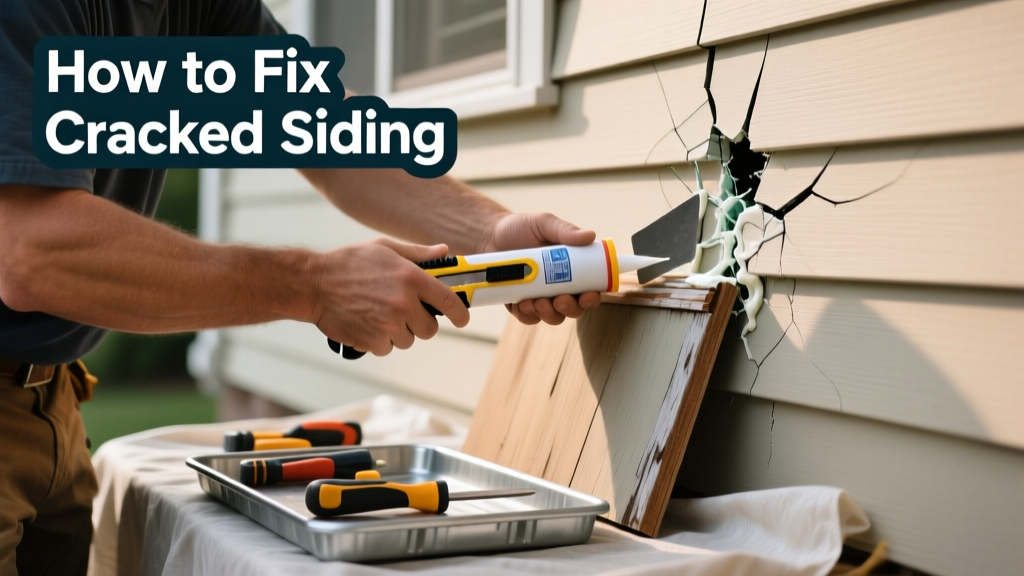 How to Fix Cracked Siding on Your Home Exterior