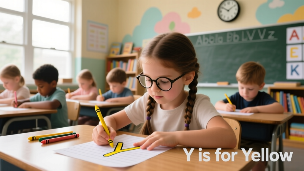 Letter Tracing Y: Developmental Benefits, Evidence-Based Practices, and Classroom-Ready Strategies for Early Learners