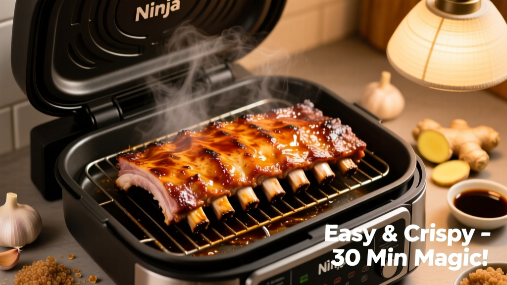 Perfect Pork Ribs in Ninja Foodi: Crispy, Tender & Easy