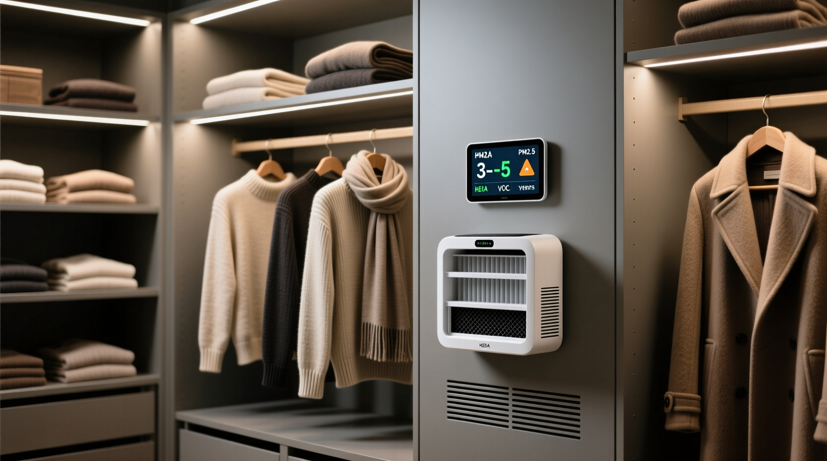 closet organization tips air purifiers for wool storage