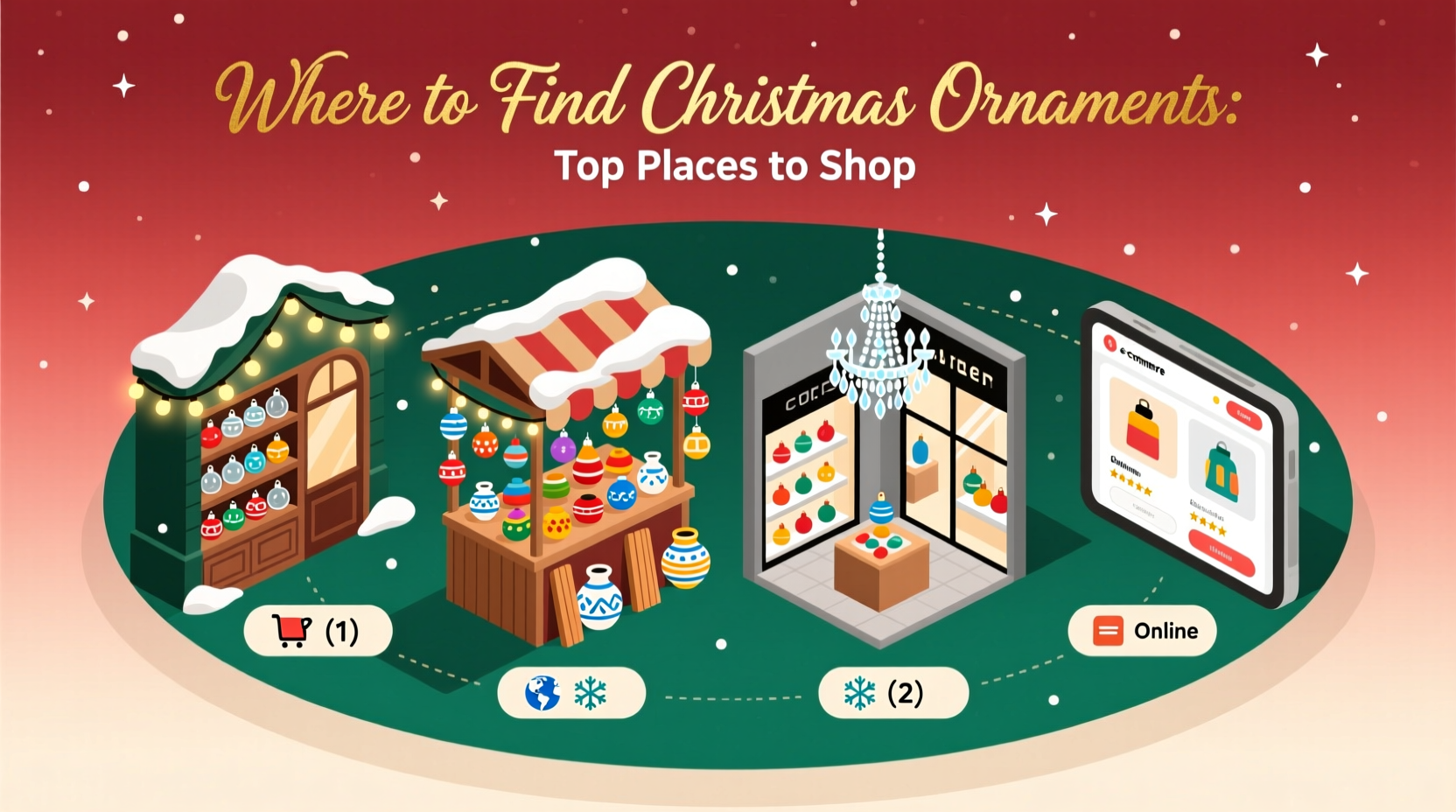 where to find christmas ornaments
